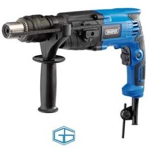 DRAPER SDS AND HSS HAMMER DRILL WITH BITS 750W 230V 2 SPEEDS, STOCK NO: 21018 - Picture 1 of 3