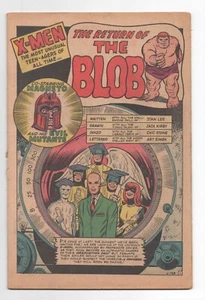 MARVEL COMICS X-MEN 7 1964 THE BLOB COVERLESS - Picture 1 of 2