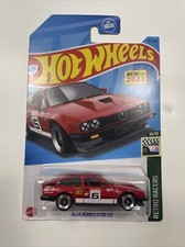 Hot Wheels Alfa Romeo GTV6 3.0 Toy Race Car HKG48 #185 Retro Racers