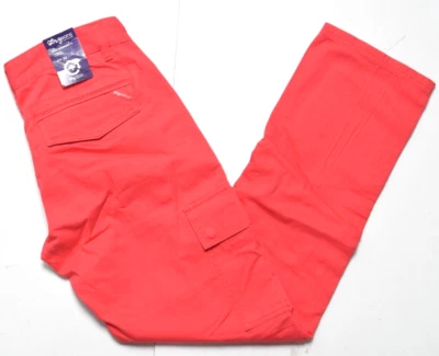 LRG Lifted Research Group Mens Red Mute True Straight Twill Cargo Pants 32 x 32 - Image 1 of 4