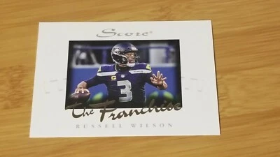 2020 Score The Franchise #28 Russell Wilson Seahawks SP - Image 1 of 2