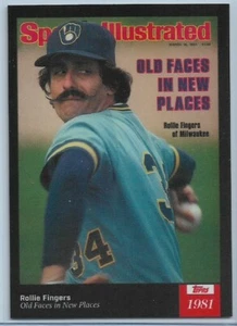2021 Topps x Sports Illustrated Rollie Fingers Cover #40 Brewers 1981 PR: 1.057 - Bild 1 von 2