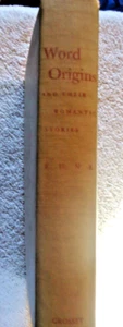 Word Origins HC no DJ 1950 and Their Romantic Stories - Picture 1 of 3