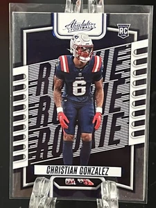 CHRISTIAN GONZALEZ---2023 PANINI ABSOLUTE--BLUE--ROOKIE---PATRIOTS-FREE SHIPPING - Bild 1 von 2