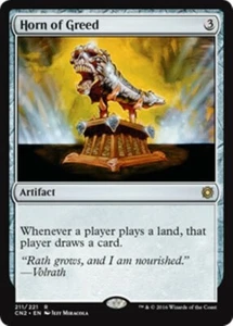 MTG - HORN OF GREED - Conspiracy: Take the Crown (R) - Picture 1 of 1