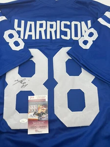 Marvin Harrison Indianapolis Colts Autographed Hand Signed Jersey with JSA COA - Picture 1 of 6