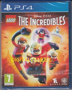 Lego The Incredibles PS4 Disney Pixar PlayStation 4 Brand New Factory Sealed - Picture 1 of 5