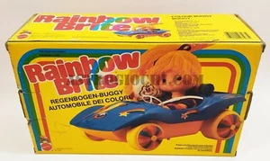 RAINBOW BRITE COLOUR BUGGY VINTAGE MATTEL 1983 NEW IN BOX BAMBOLA ARCOBALENO - Picture 1 of 6