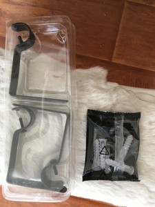 3 Supports for Drapery Rod