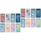16 Sets Sticky Tabs For Notebook Page Markers Bookmarked Notes