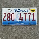 Original US Auto Kennzeichen Nummernschild USA 🇺🇸 ILLINOIS Land Of Lincoln