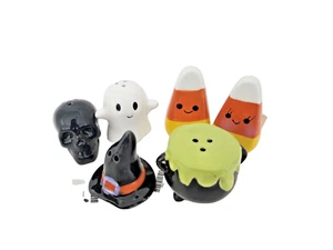 2024 Cracker Barrel Salt Pepper Shakers Halloween Set Of  3 Spooky Fun - Picture 1 of 23