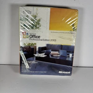 Microsoft Office Professional 2003 Sealed Retail Box Word Excel Access - Picture 1 of 6