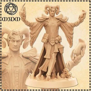 Demon Cleric - Dungeons and Dragons, Pathfinder, 5e - Miniatur - Bild 1 von 9