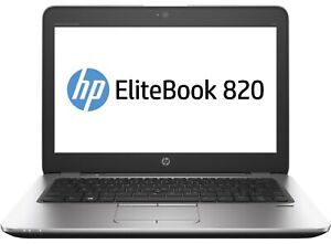 HP EliteBook 820 G3 Intel i7 6600U 2.60Ghz 16GB RAM 500GB HDD 12.5" Win 10