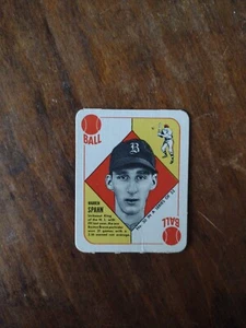 1951 Topps espalda roja 30 Warren Spahn Boston Braves centrado leer - Imagen 1 de 2