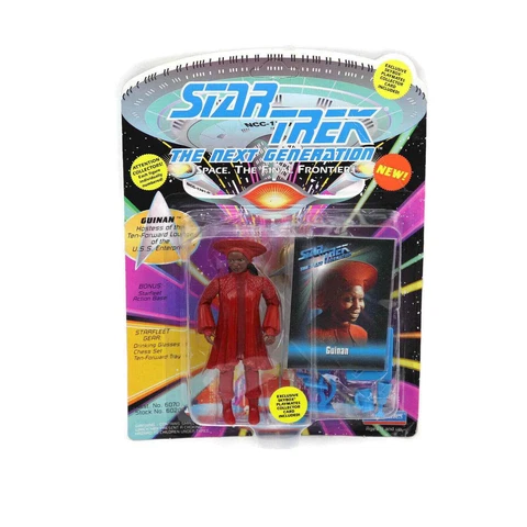 1993 Star Trek Next Generation Guinan Playmates Action Figure Cover