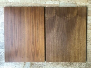 2 BRETTER 50 x 36 cm für STRING-REGALSYSTEM von WHB. Teak / Nussbaum - Bild 1 von 4