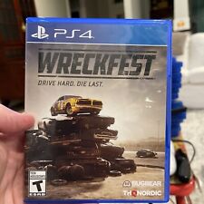 Wreckfest (Sony PlayStation 4, 2019) CIB Complete Very Good Condition
