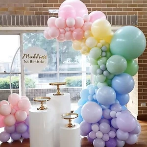 102-306 Kit arco palloncino pastello ghirlanda compleanno decorazione baby shower - Foto 1 di 11