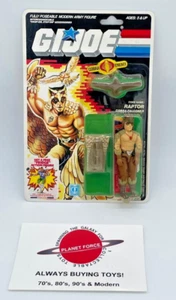 1987 Raptor MOC GI Joe figura nueva - Imagen 1 de 3