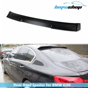 17-23 Painted Fit For BMW 5-Series G30 Saloon V Type Roof Spoiler Wing 530i 540i - Picture 1 of 5