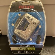 Aiwa Digital AM/FM Stereo Radio Cassette Player - VGC (HS-TX406YUBSF)