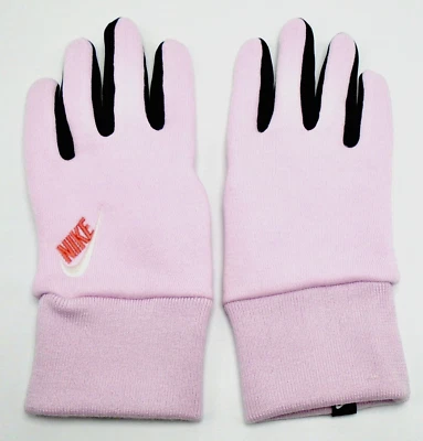 Guantes de vellón Nike Club juveniles espuma rosa medio/negro/blanco Foto 1 de 4