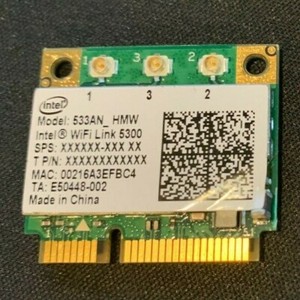 Intel Wifi Link 5300 Half PCIe Wifi Card 533AN_HMW