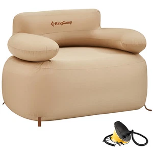 KINGCAMP Luft Sessel Air Lounger Aufblasbar Camping Sitz Glamping Garten Möbel - Bild 1 von 10