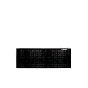 Husky Adjustable Pegboard 52"W to 72"W Heavy-Duty 21-Gauge Steel Gloss Black - Picture 1 of 7