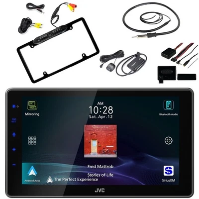 JVC SiriusXM Ready Receiver, Vehicle Tuner Kit, Camera, SiriusXM Tuner, Antenna - Image 1 of 4