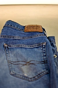 Signature by Levi Strauss & Co. Relaxed Fit Jeans Herren 34x32 Blau Denim - Bild 1 von 9