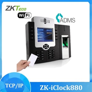 ZKTeco iclock880 3.5" fingerprint time attendance & access control with camera - Picture 1 of 8