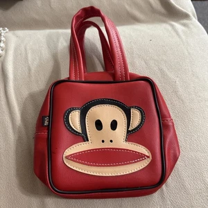 Seltene Vintage Paul Frank Y2K Tasche Handtasche Julius Rot Handtasche - Bild 1 von 10