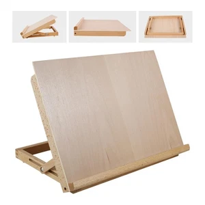 Large Adjustable Wood Drawing & Sketching Board - Easel for Artists - Picture 1 of 8