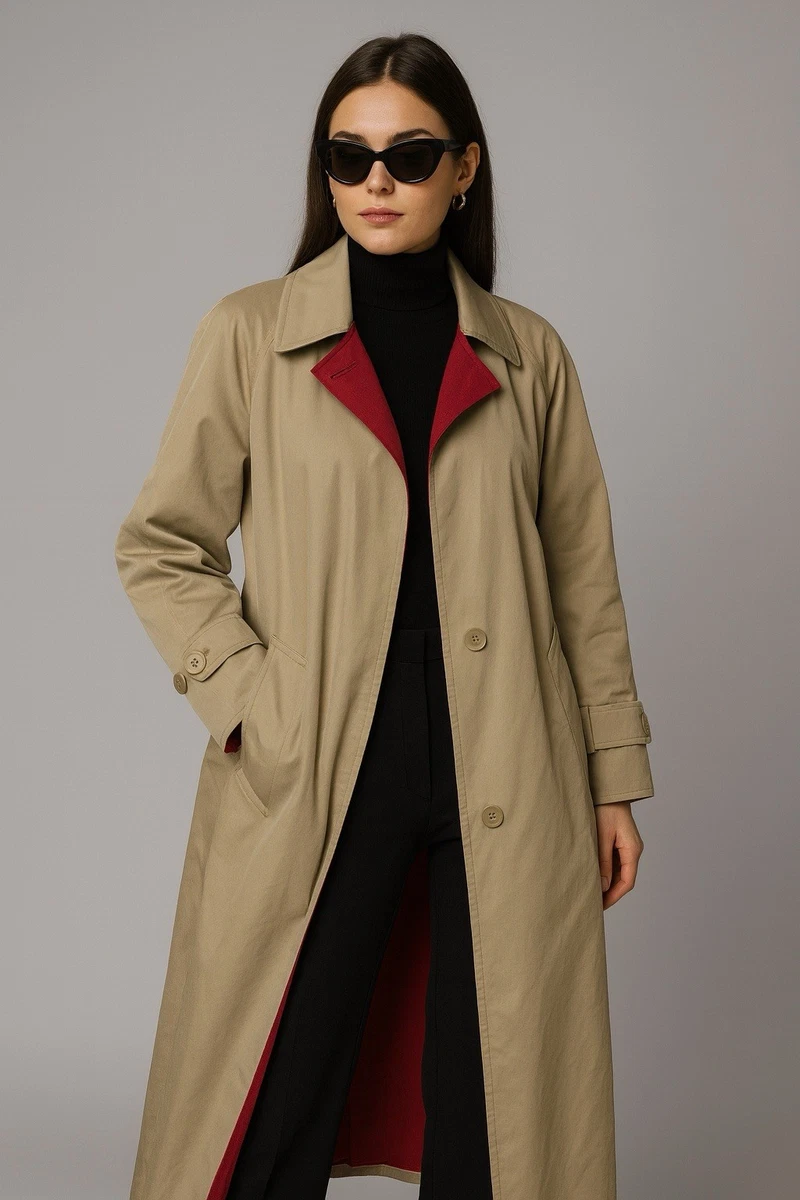 London Fog Polyester Outer Shell Coats, Jackets & Vests Trench