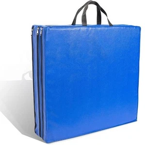 Tappetino da ginnastica e per esercizi 180 x 60 x 5 cm colore blu - Foto 1 di 5