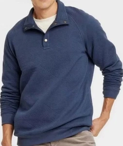 Maglione con bottoni Goodfellow - blu scuro nuovo con etichetta - Foto 1 di 8