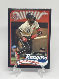 2024 Topps Series 1 1989 Topps Baseball Adonis Garcia Black /299 #89B-94 - Bild 1 von 3