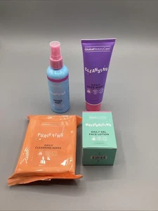 Global Beauty Care 4 Piece Daily Skin Care Kit Compare To Bubble Skin Care - Picture 1 of 5