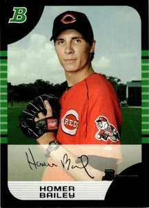 2005 Bowman Homer Bailey Cincinnati Reds #165 - Picture 1 of 2