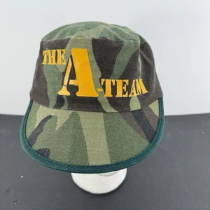 Vintage Mütze Cap A-Team Movie 80er A-Team Camouflage. Mütze im Stil Unstrukturiert Maler - Bild 1 von 10