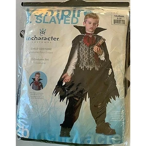 Vampire B. Slayed Boys Halloween Childs Complete Costume Sz Med (8-10) Halloween - Picture 1 of 7