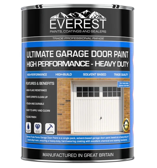 EVEREST TRADE PAINTS - GARAGE DOOR PAINT - HIGH PERFORMANCE COATING