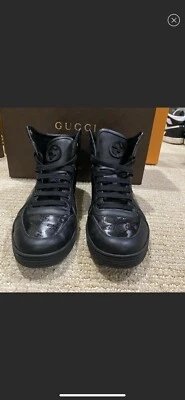 Auténticas zapatillas negras Gucci talla 9,5 Foto 1 de 4