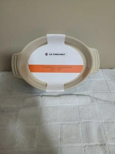 LE CREUSET Oval Baking Dish 9-3/8 1-1/8 Qt Casserole Stoneware Light Blue Oven  - Picture 1 of 6