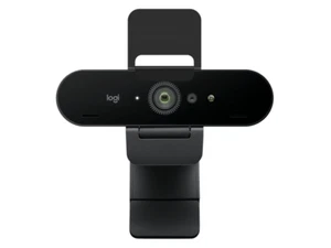 Logitech BRIO 4K Webcam 4096 x 2160 píxeles USB 3.2 negro 960-001106 reacondicionado - Imagen 1 de 4