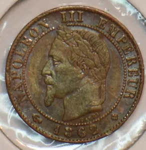 France 1862 A Centime Eagle animal 296881 combine shipping - Picture 1 of 2