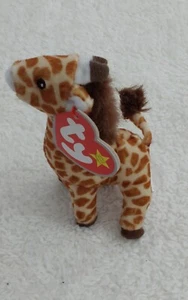 TY Beanie Baby Topper die Giraffe Stofftier Plüsch - Bild 1 von 7